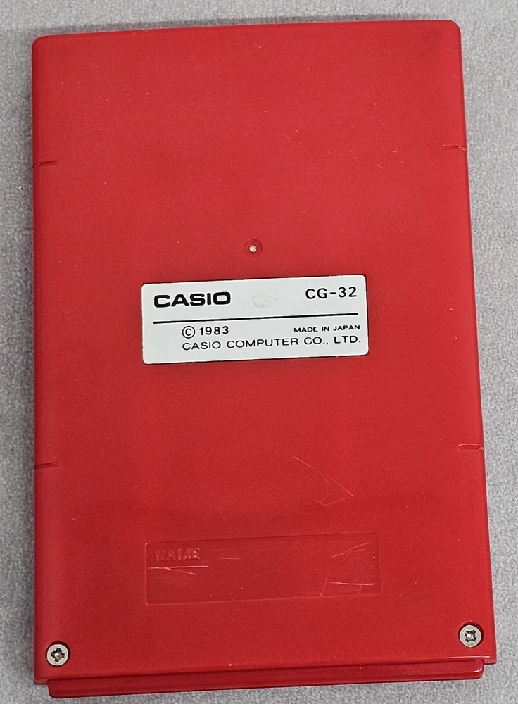 Casio Solar Cat Hunt CG-32 LCD Laptop