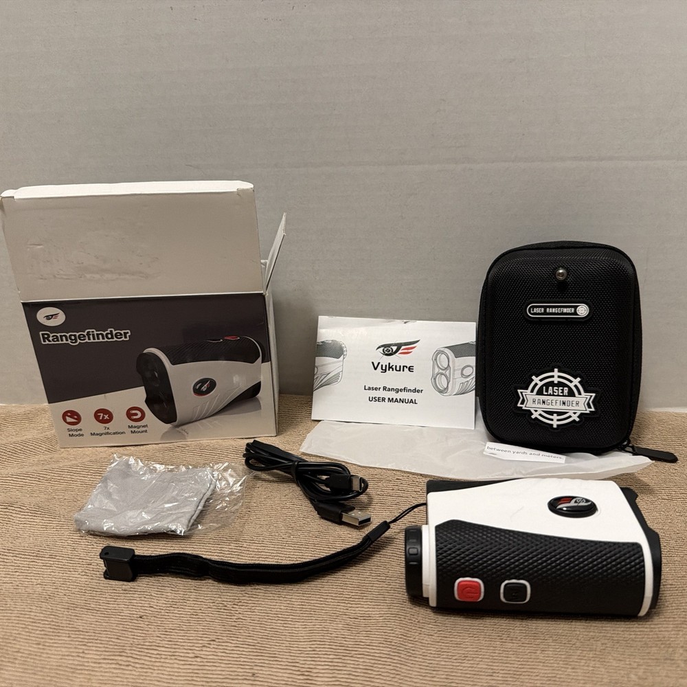 VyKure Golf Rangefinder with Slope, Open Box
