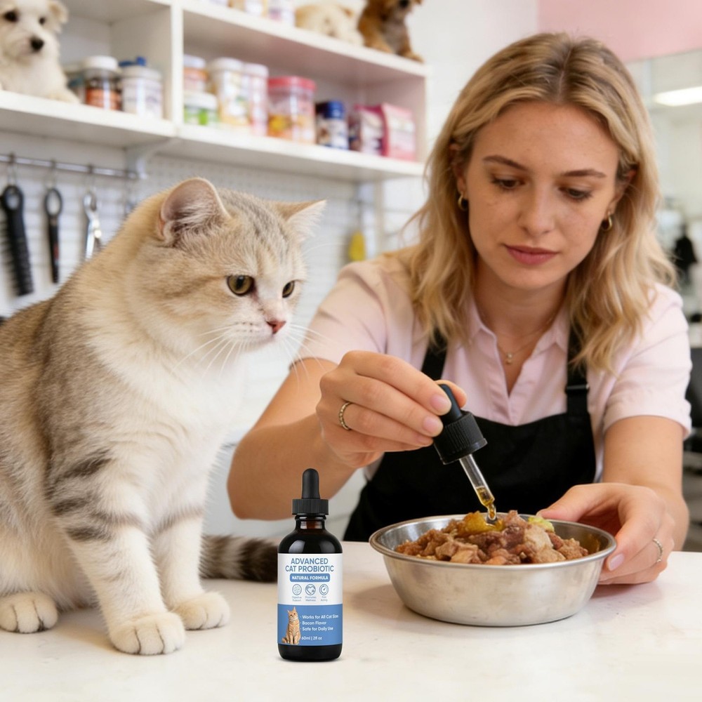 Advanced Cat Probiotic Drops – Digestive Support for Cats 60ml