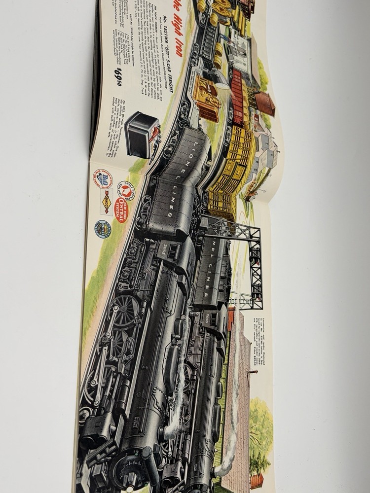 Vintage 1954 Lionel Train Catalog