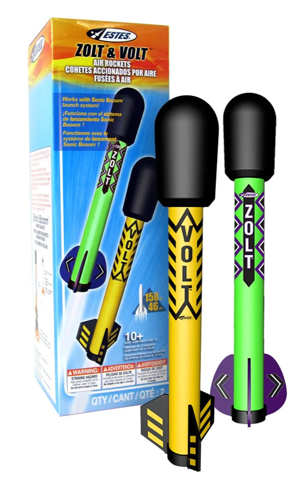 Estes Zolt & Volt Air Rockets #1913