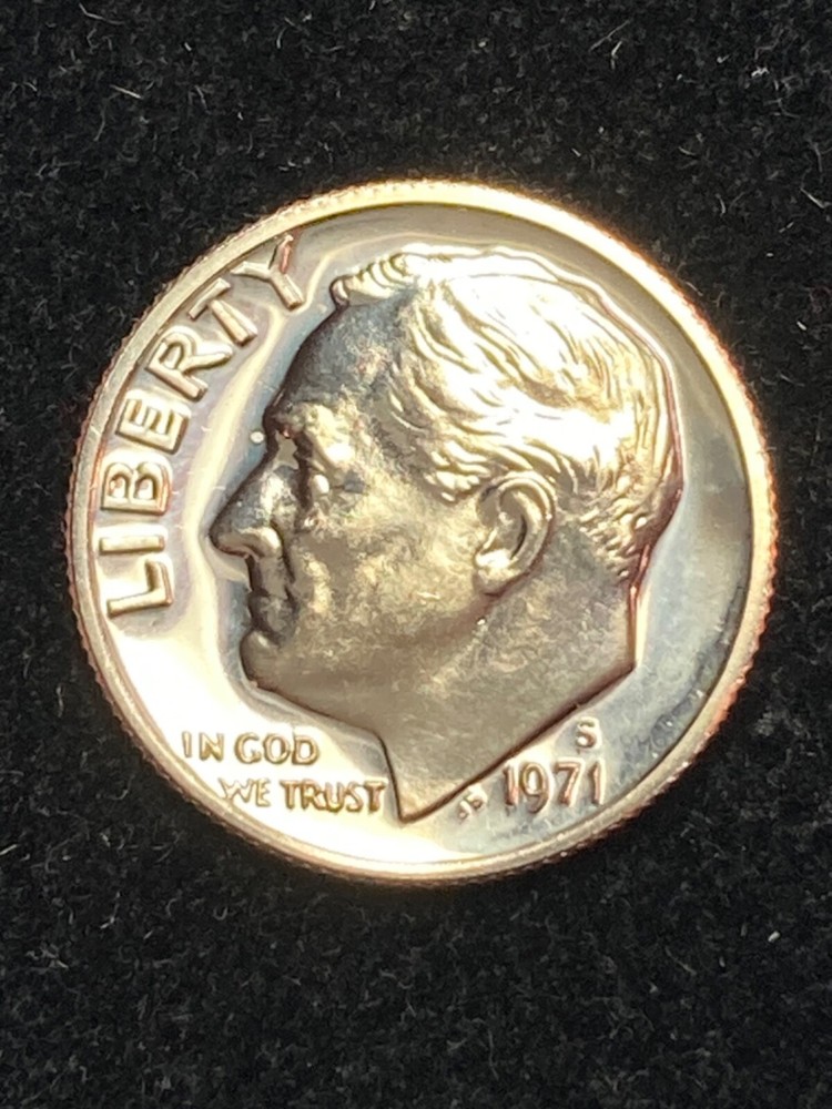 1971 S Proof Dime