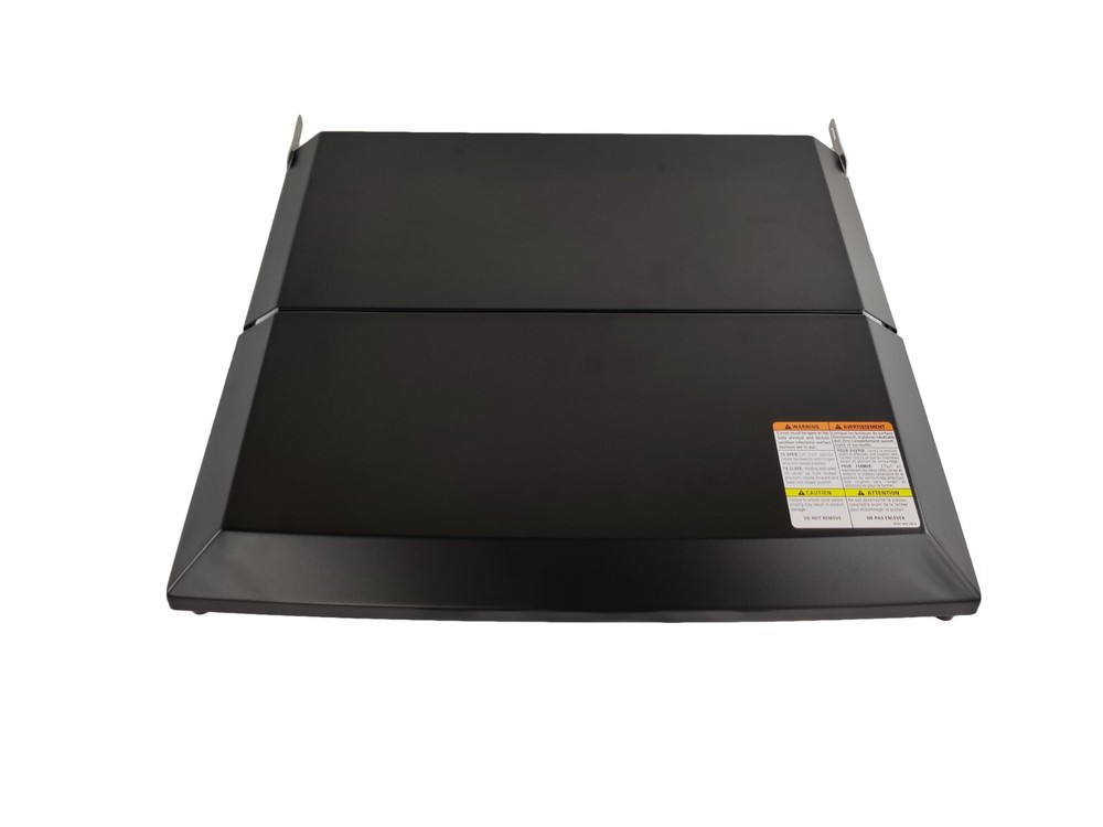 Atwood Wedgewood Bi Fold Range Stove Cover 3 Burner Black Folding RV Camper BFC2