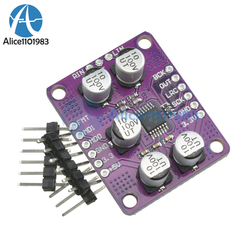 1-10PCS PCM1808 Audio Stereo ADC One-Ended Analog-Input Decoder 24bit Amplifier