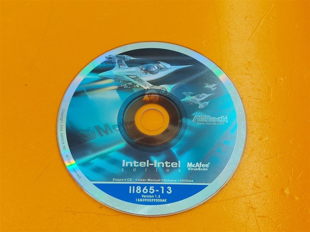⭐️⭐️⭐️⭐️⭐️ ASRock Intel-Intel Series II865-13 Version 1.3 Support CD Disc