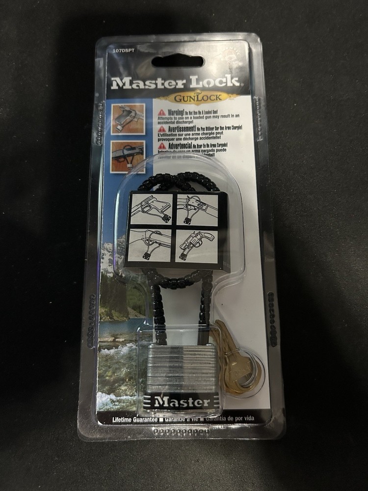 Master Lock Gunlock 90DSPT Keyed Alike Trigger Locks