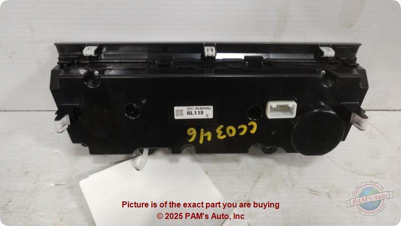 Used A/C Selector Switch fits: 2017 Subaru Legacy automatic temperature control