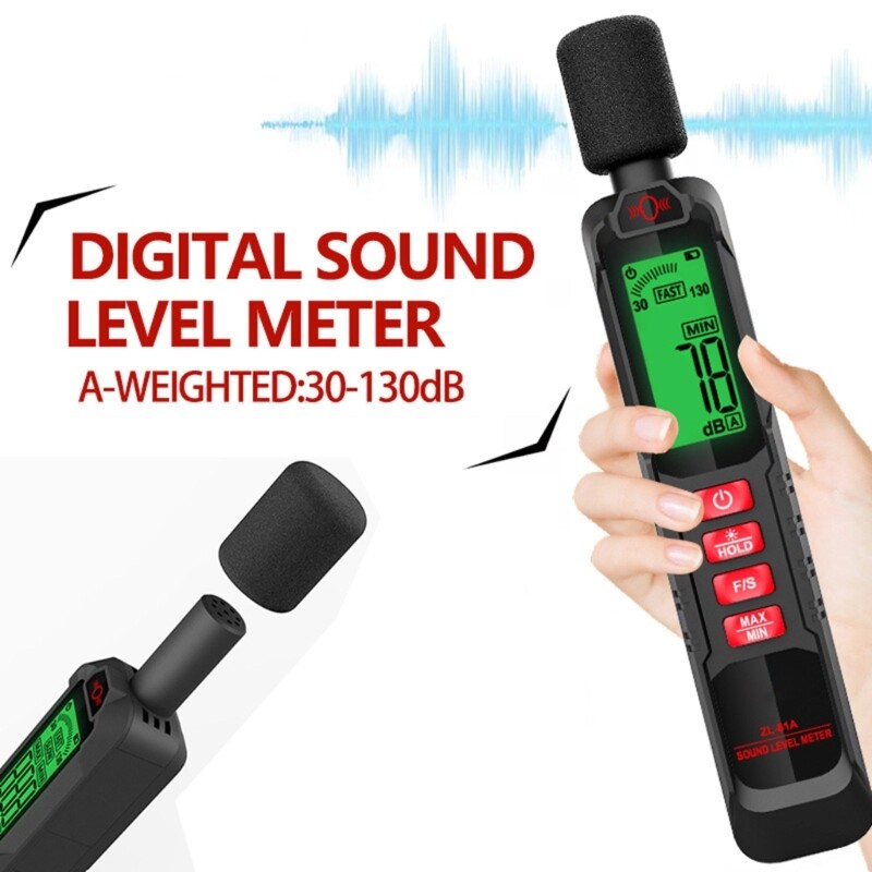 Practical Decibel Reader with High Accuracy Sensors for Home and Office Use