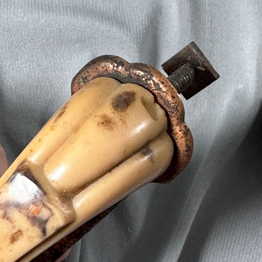 2 Vintage Drawer Pull Handles - Bakelite, Art Deco