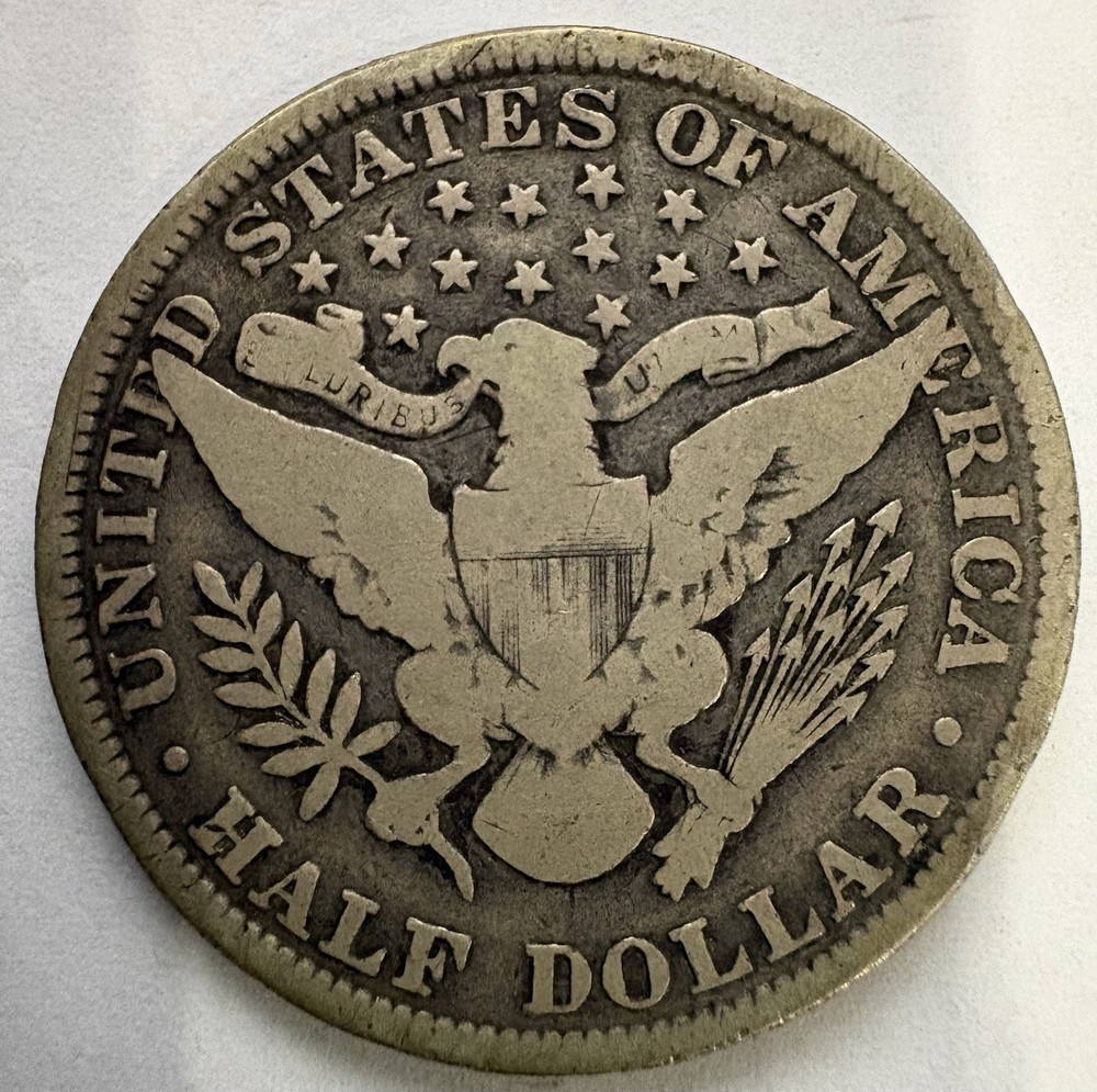 1901-P Barber Half Dollar $0.50 piece