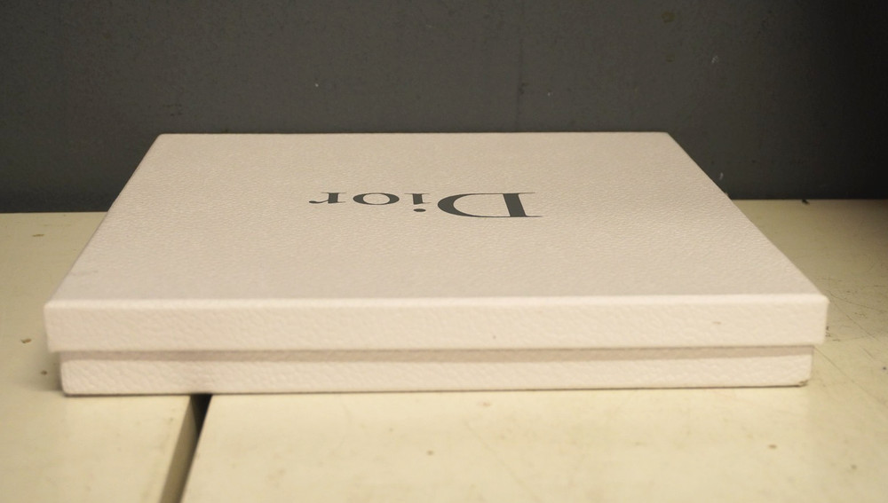 Dior White Gift Box SET (3) With Bow, Tissue, Ribbon
