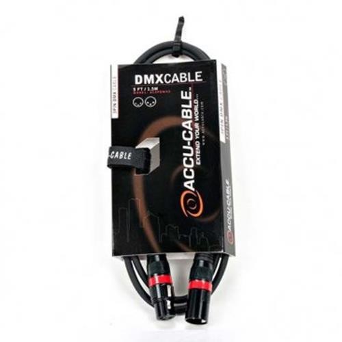 Accu-Cable 3-Pin DMX Cable, 05 ft