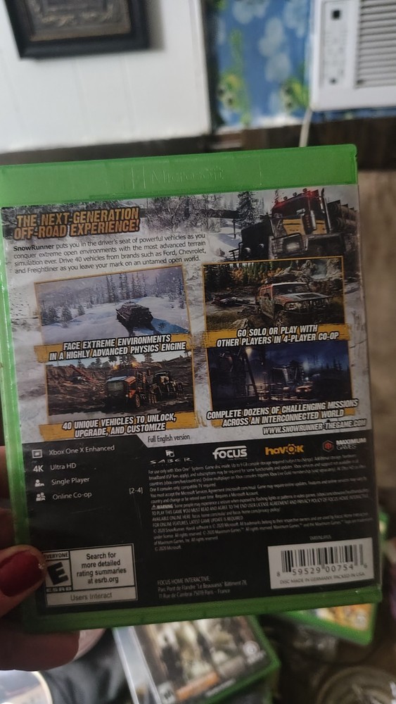 Microsoft Xbox 360 White Console w/ PowerA Controller, Adapters, Xbox One Games