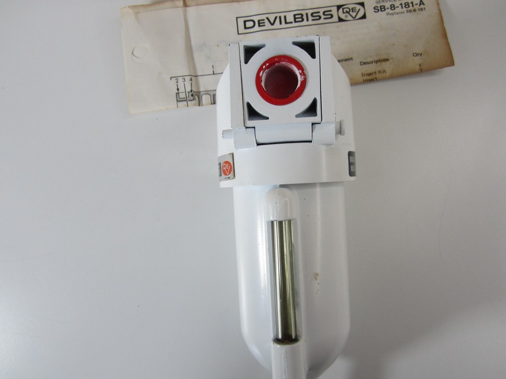 MAC TOOLS AF-140 Devilbiss Compressed Air Water Filter HAF-514 Filter NOS, USA.