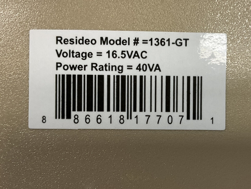 PLUG-IN CLASS 2 TRANSFORMER - MODEL 1361 - GT