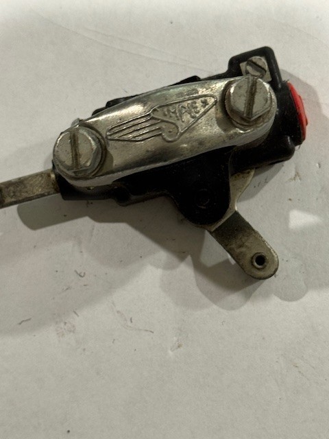 VINTAGE OLD SCHOOL SIMPLEX FRONT DERAILLEUR WITHOUT CAGE NICE SHAPE
