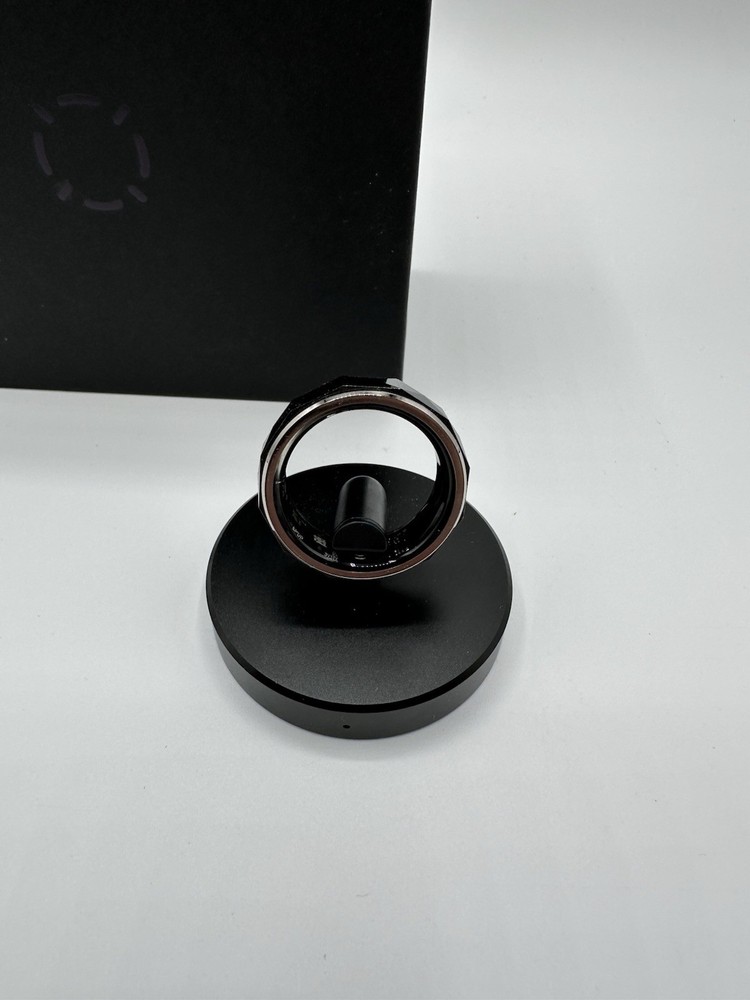Cudis AI Ring 001 Titanium Black Ceramic Size 13