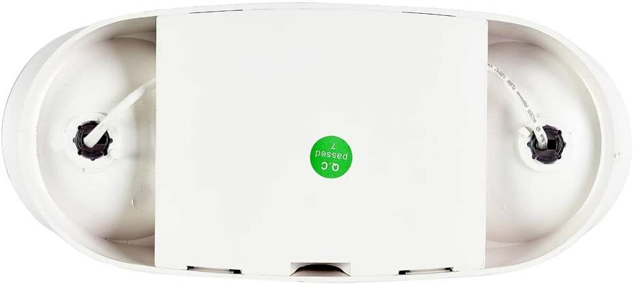 LED Emergency Light White, Exit Sign Light Adjustable Dual Head Battery Back-up