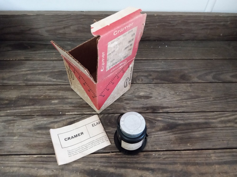 Cramer 635 Time Totalizer/Elapsed Time Indicator