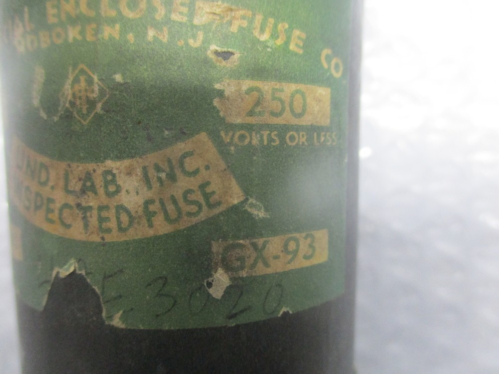 CEFCO GX-93 FUSE (AS PICTURED) NSNP