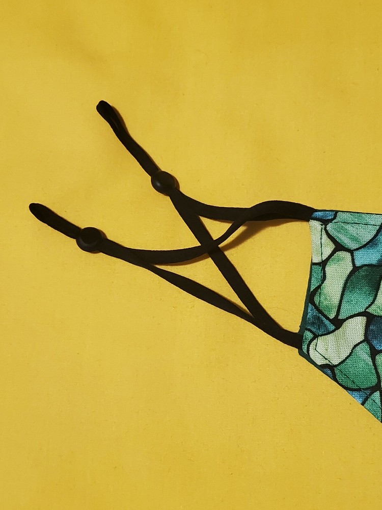 Stained Glass Adjustable Face Mask