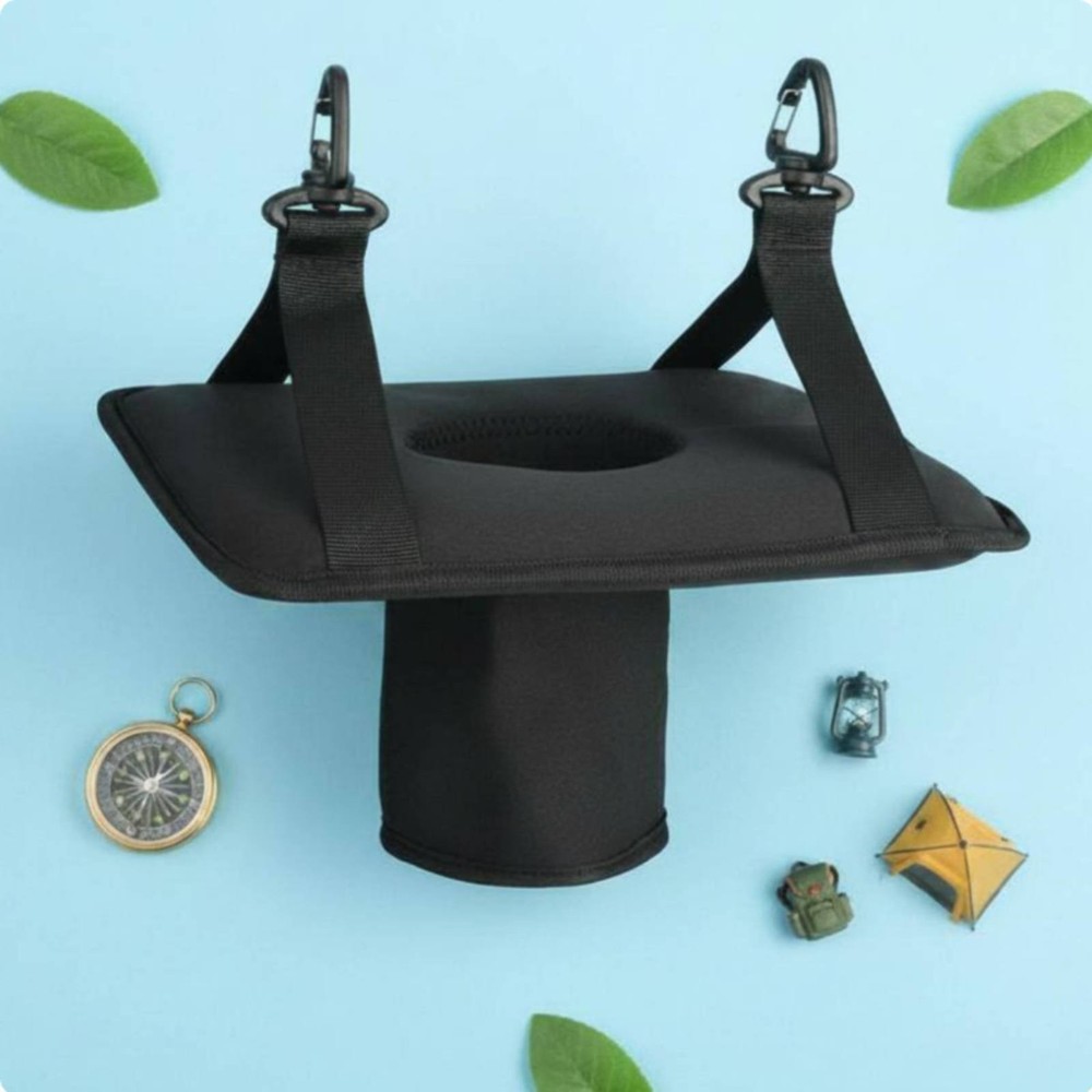 Swing Cup Holder Hands-Unrestricted Convenience Hanging Drink Pouch Sturdy