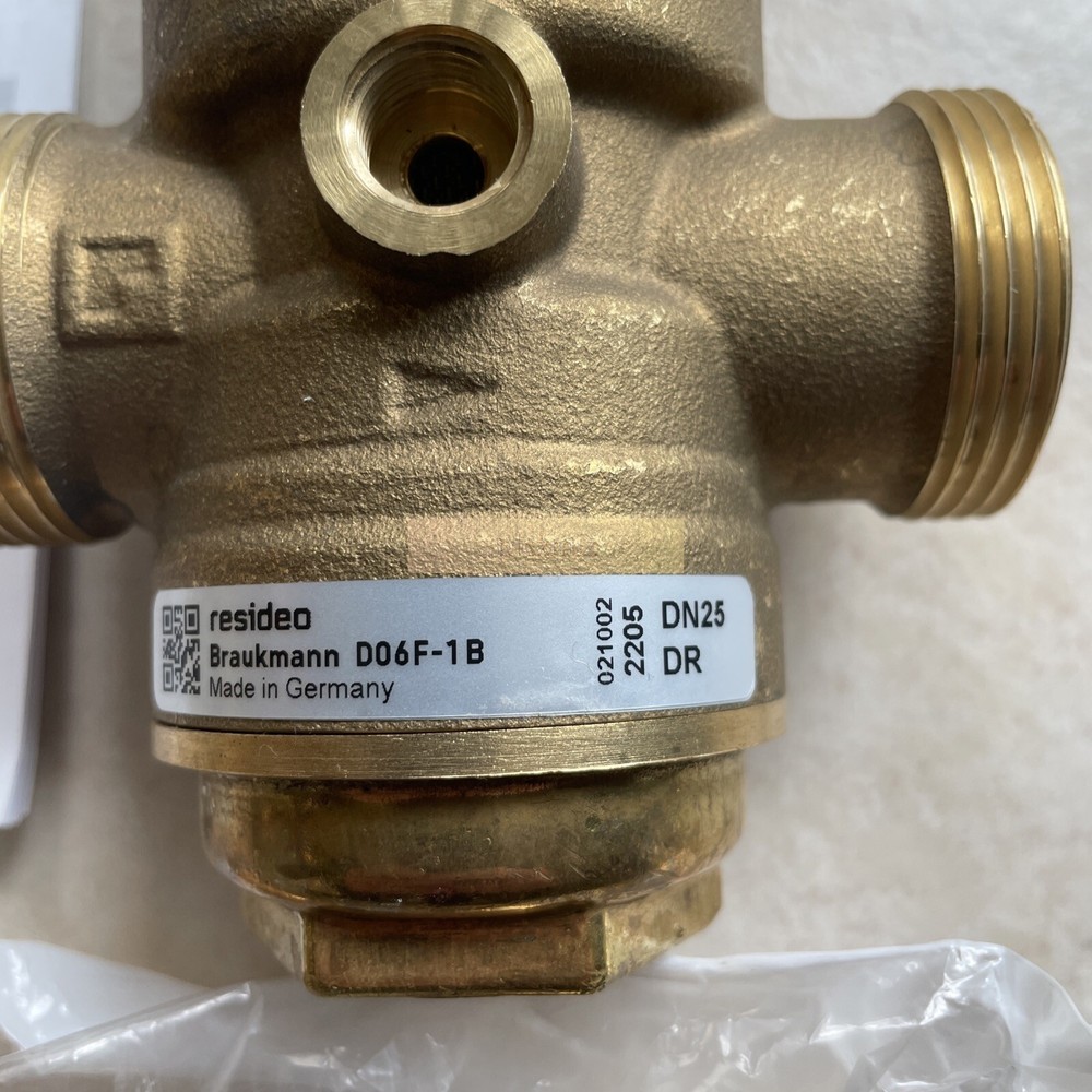 Braukmann Resideo D06F-1B Pressure Reducing Valve DN25 NEW