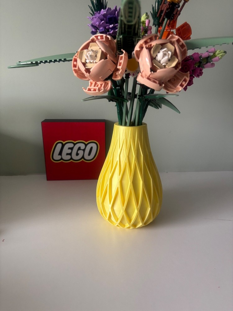 Vase For Lego Bouquet- Colour Options Available!