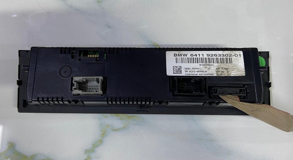 OEM BMW 1 3 Series E87 E90 E91 AC Climate Heater Switch Control Panel 9263302