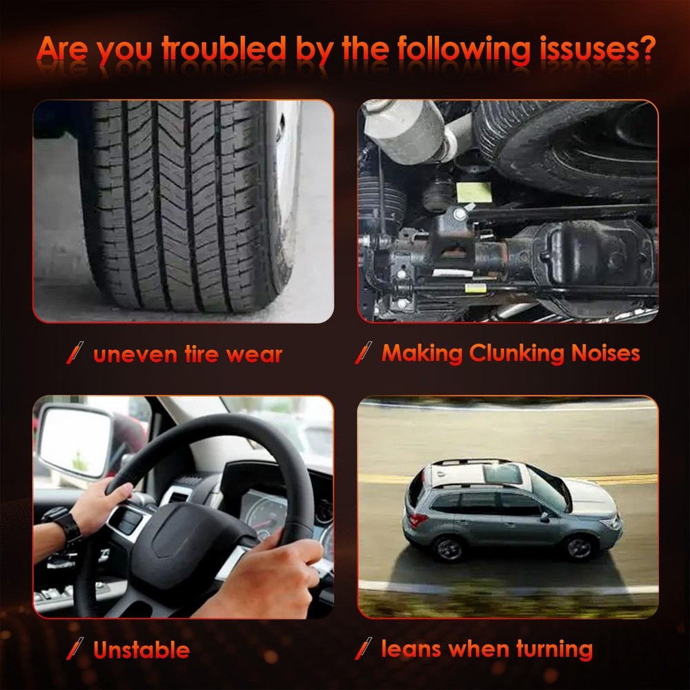 Front Sway Bar Stabilizer Links 2 Pcs｜Replacement For 2007-2017 Buick Enc