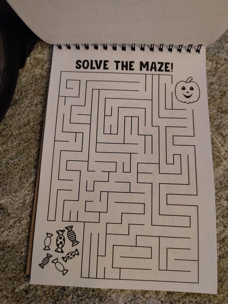 Halloween Coloring & Sticker Activity Set Case Create on The Go