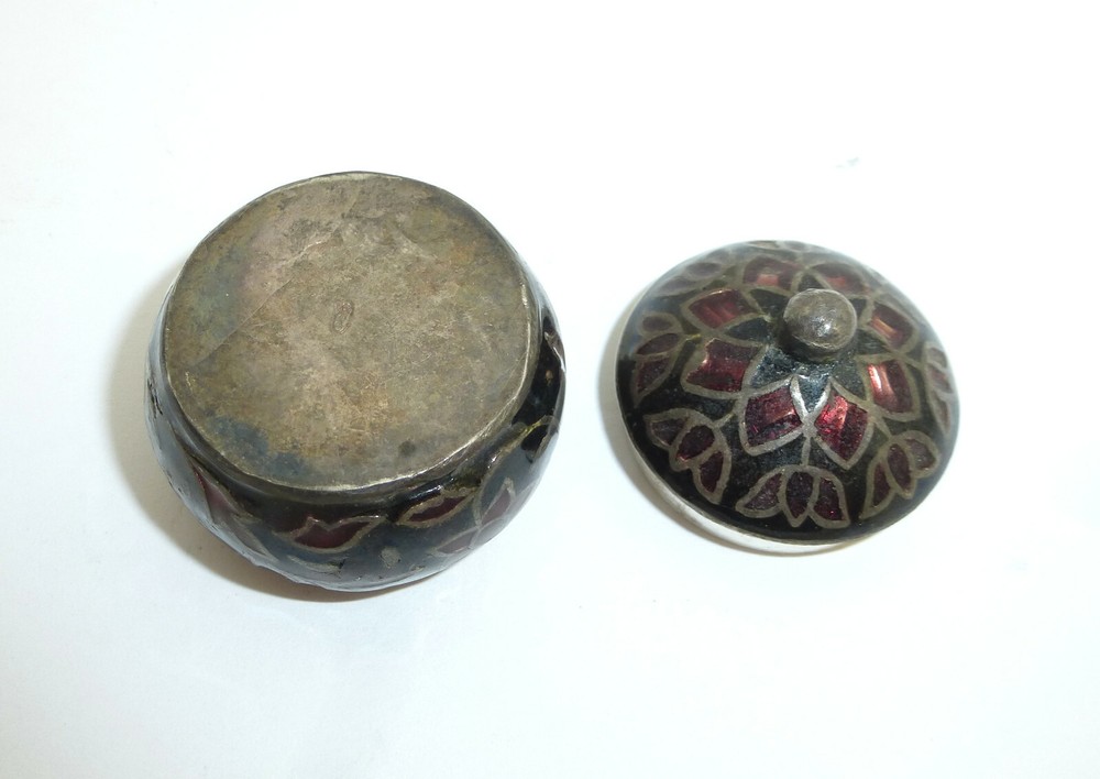 Scent Box 925 Silver Enamel