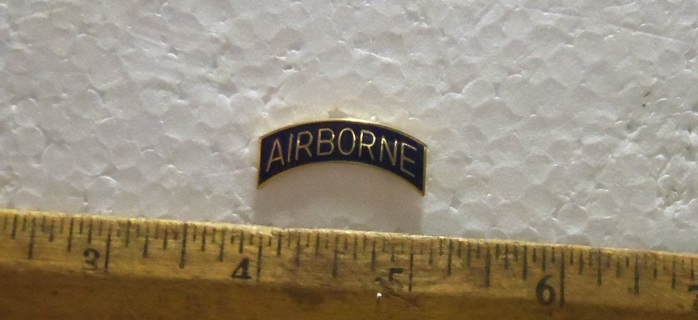 AIRBORNE Tab Pin