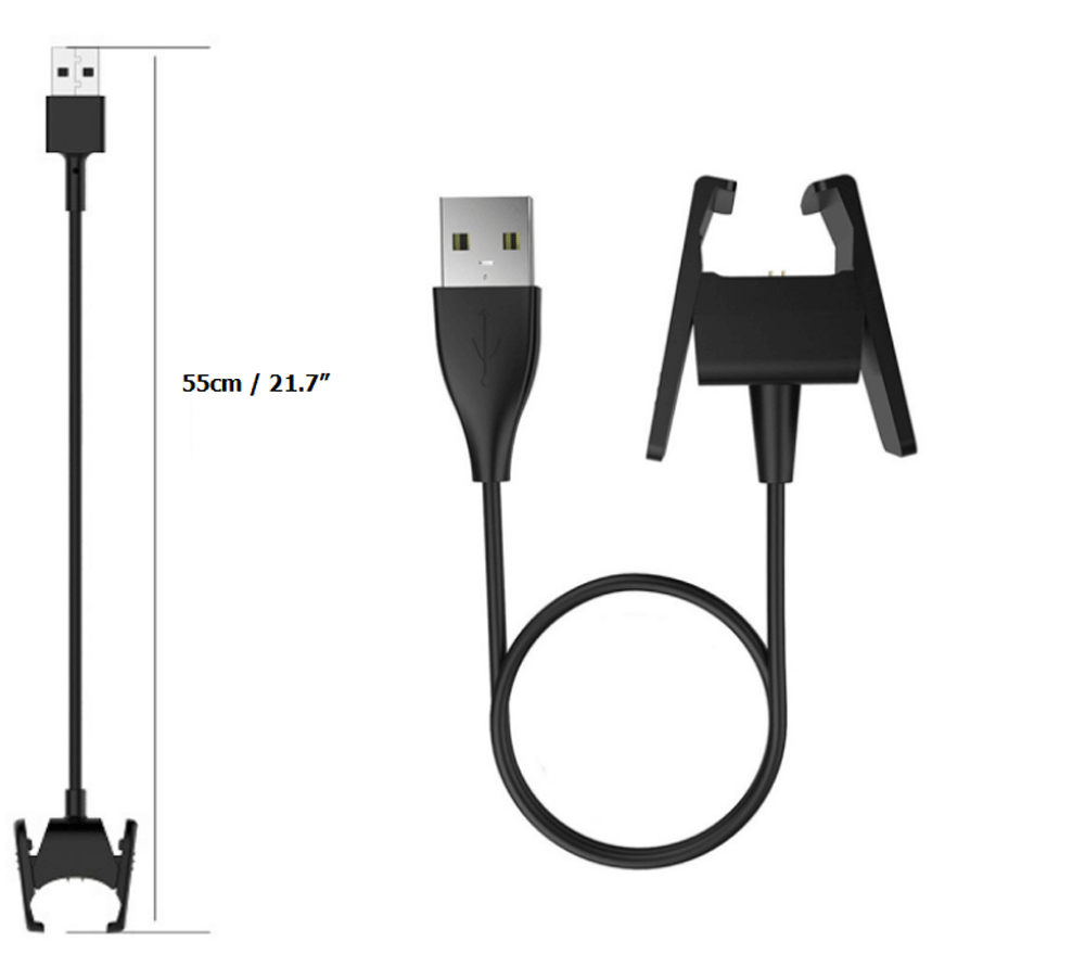 Charger For FITBIT CHARGE 2 USB Charging Cable Activity Wristband Cord Wire NEW