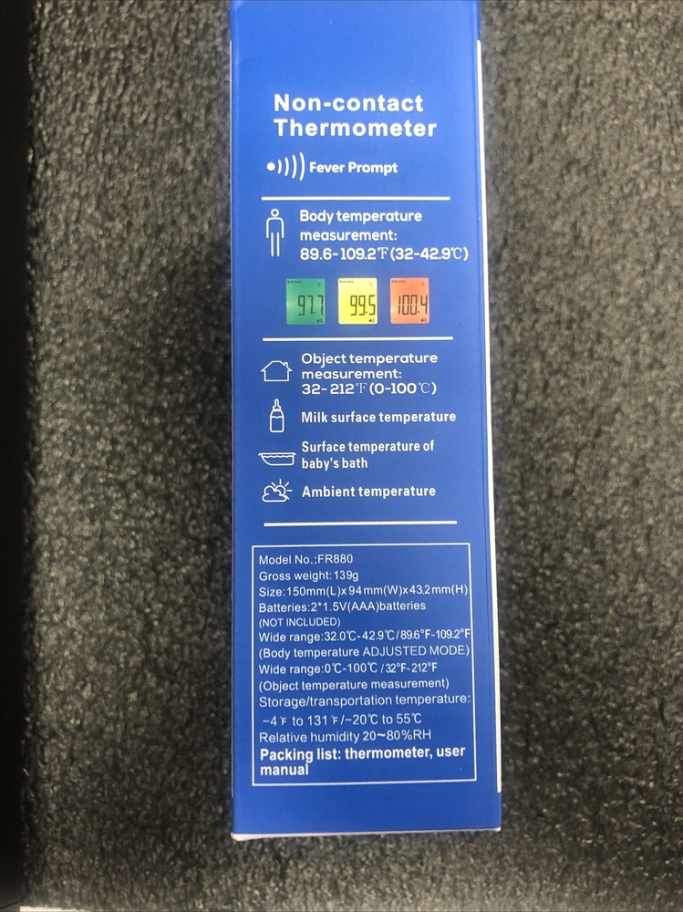Jiacom Non-contact Thermometer FR880