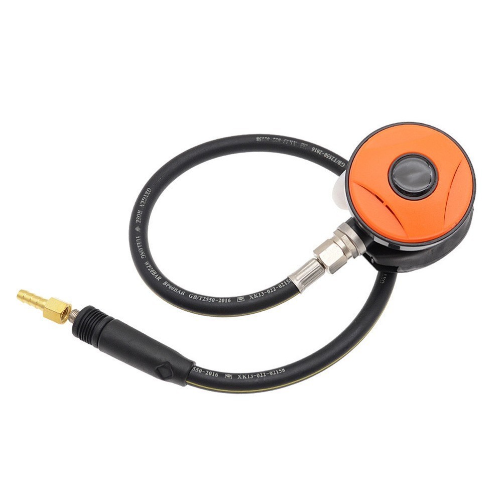 Non-adjustable Scuba Diving Regulator 2nd Stage with Hose Ergonomic Bite Design