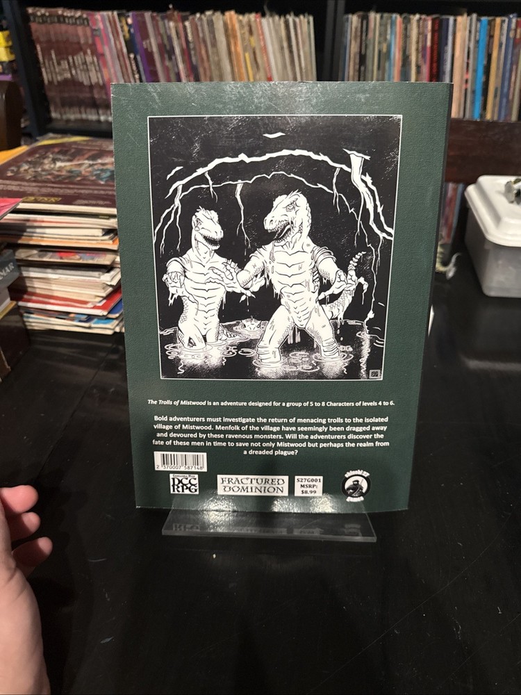 MODULE - TROLLS OF MISTWOOD DUNGEONS DRAGONS DUNGEON CRAWL CLASSICS