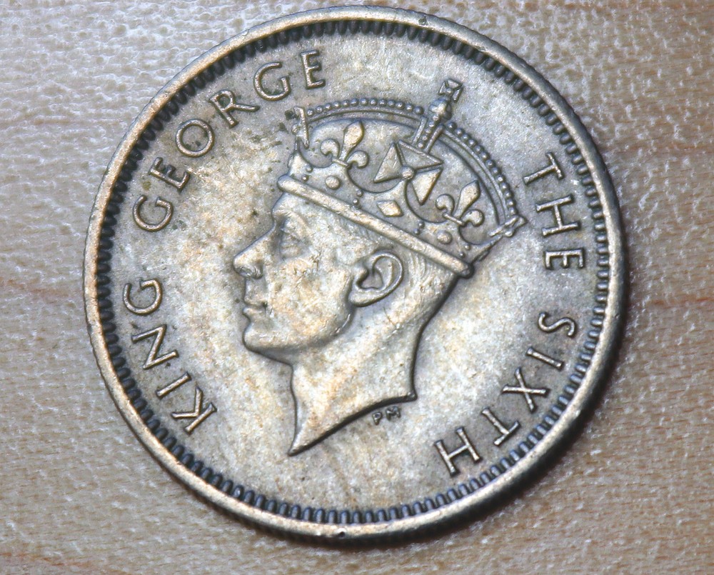 1950 Malaya 10 Cents