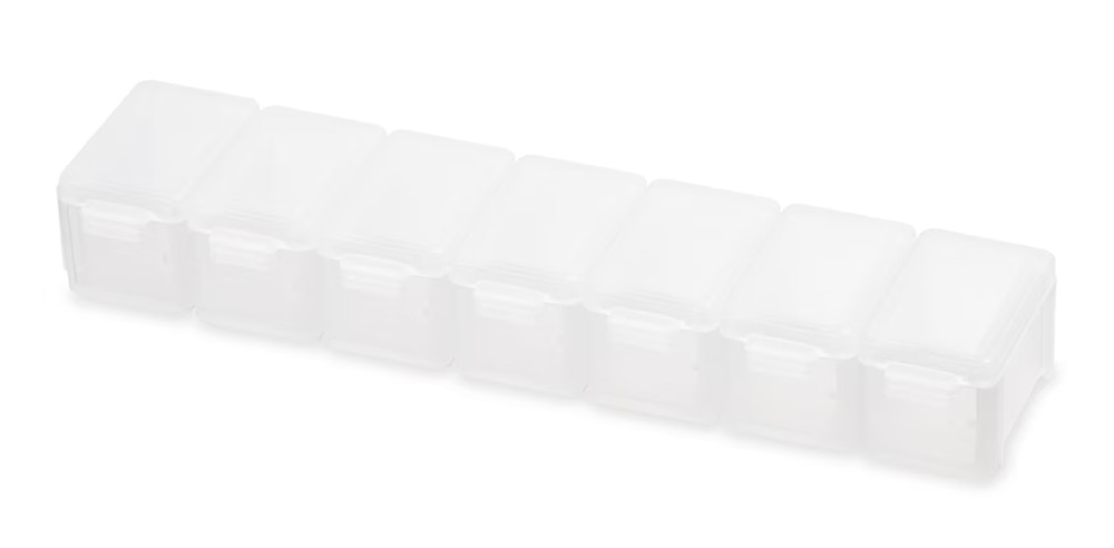MUJI Polypropylene Connecting Pill Case 7-link type