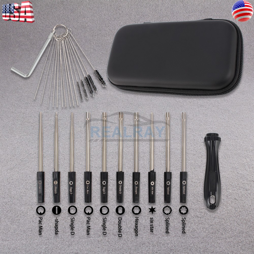 Pac Man Double Single D Hexagon Screwdriver 2 Cycle Carburetor Adjustment Tool