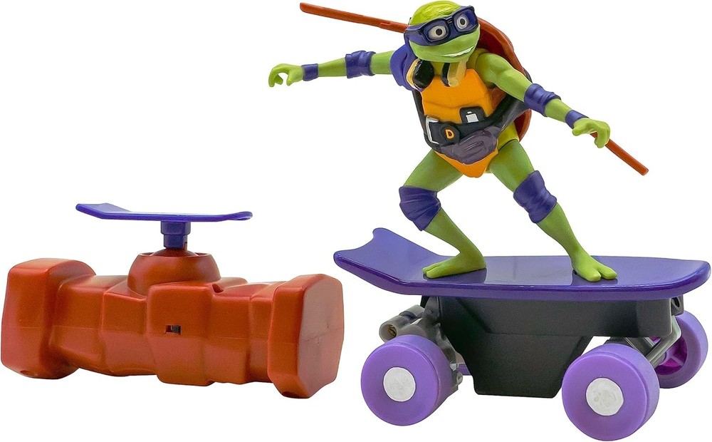 TMNT Mutant Mayhem: DONNIE HALF PIPE RC w/Skateboard Controller (2023)