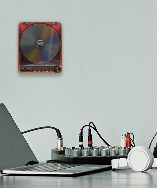 RELAX Pixel Tunes Retro CD Player Bluetooth Speaker Built-in Display 1983