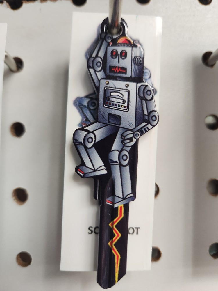 ROBOT SHAPED SCHLAGE SC1 KEYBLANK - READ DETAILS BELOW