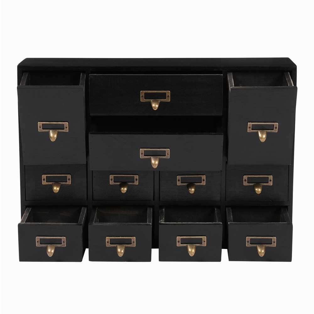 Storage Box with 12 Drawers, Drawers Organizer, Storage Drawers