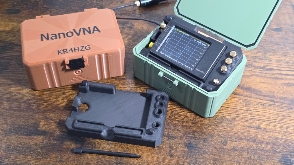 Custom NanoVNA-H Protective Case – 3D Printed Portable Storage Box