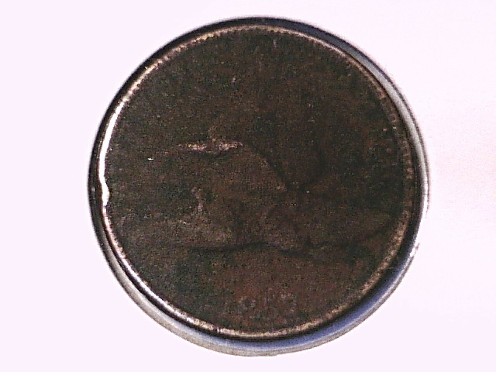 1857 Flying Eagle Cent Genuine Raw Ungraded 01314