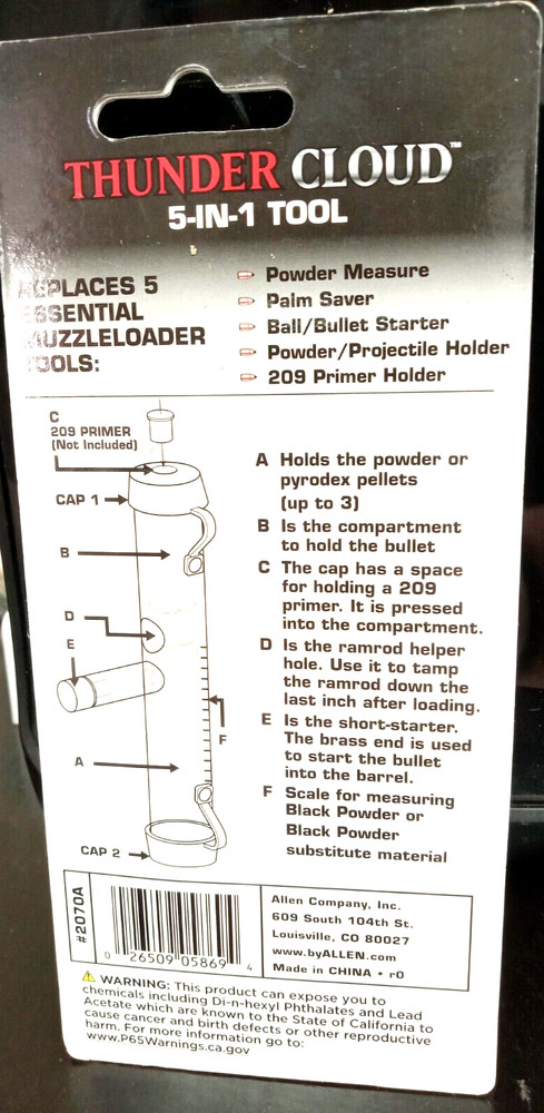Allen Thundercloud 5-In-1 Tool #2070A