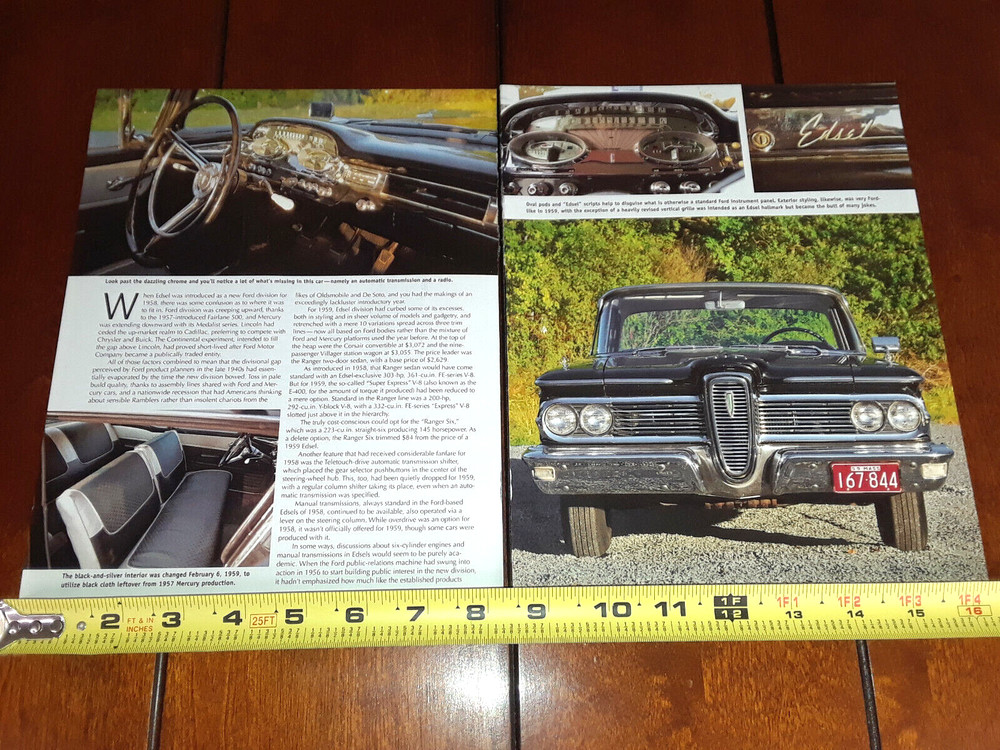 1959 FORD EDSEL RANGER ORIGINAL 2018 ARTICLE