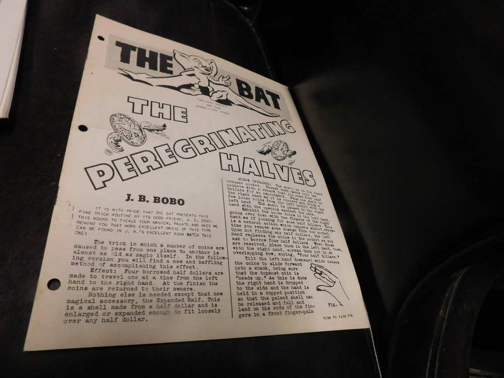The Bat Magic Magazine For Magicians # 53