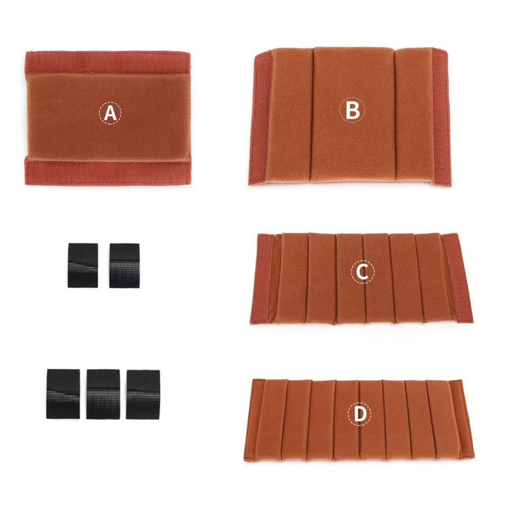 4PCS Camera Bag Case Dacron Insert Partition Divider Separator Pad Accessories